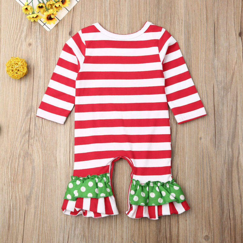 Christmas Newborn Infant Baby Girl Boy Romper