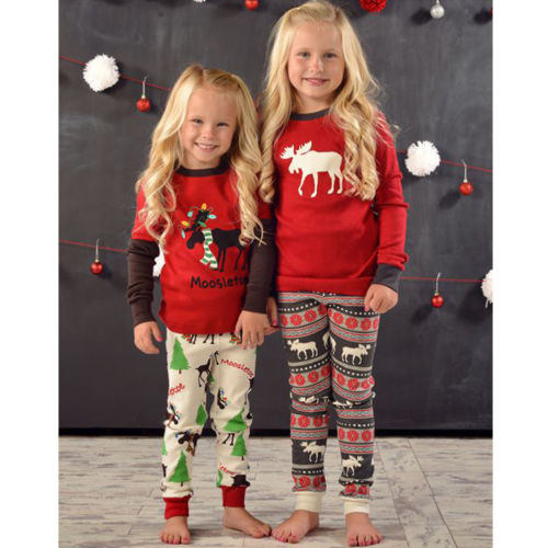 Family Matching Christmas Pajamas Set