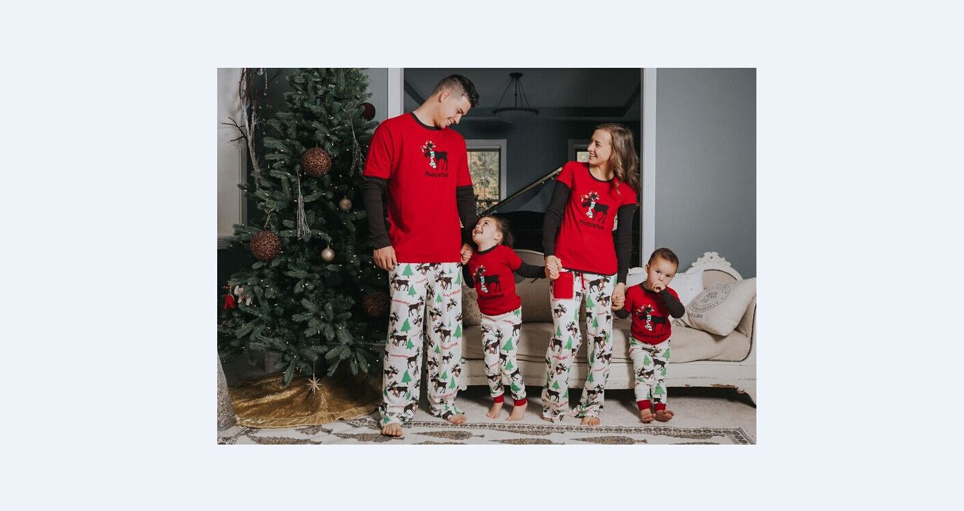 Family Matching Christmas Pajamas Set