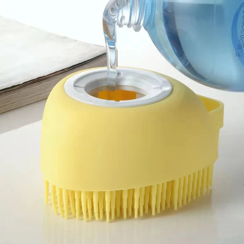 Baby Shampoo Bath Massage Brush