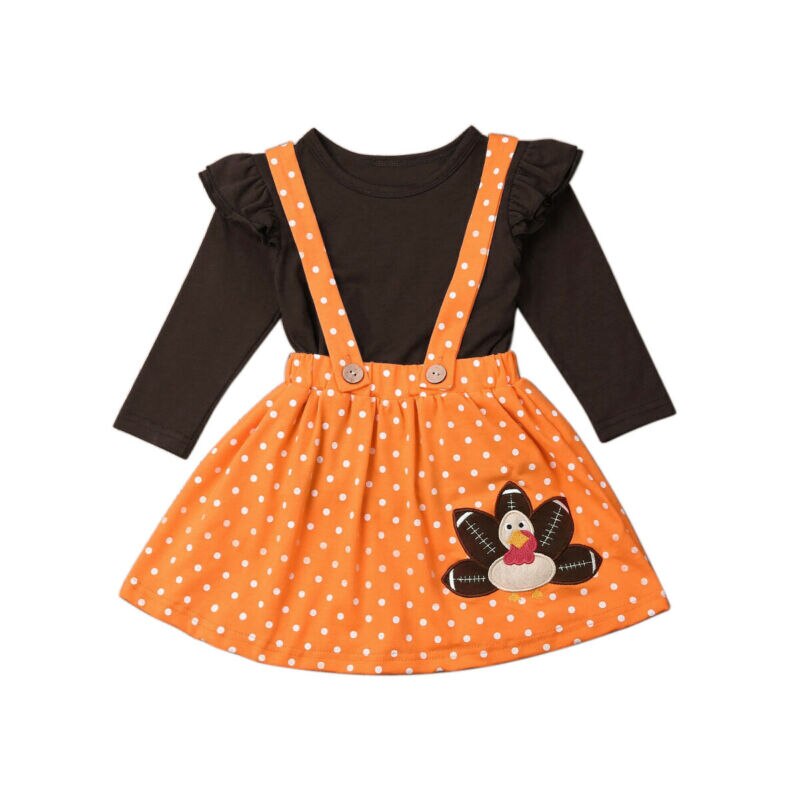 Pudcoco Autumn Thanksgiving Toddler Baby kids