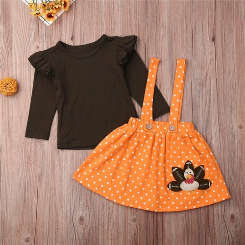 Pudcoco Autumn Thanksgiving Toddler Baby kids