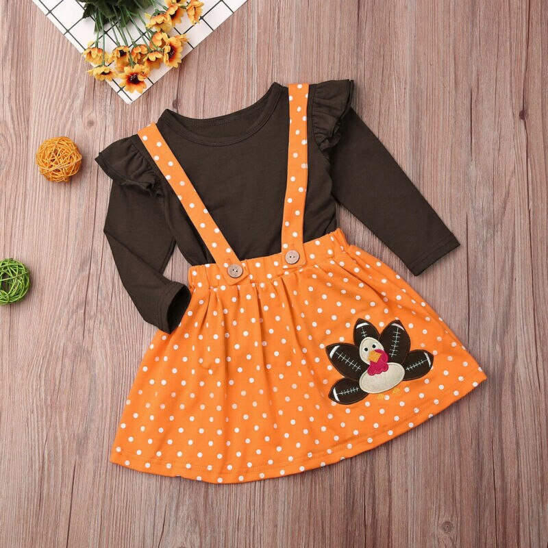 Pudcoco Autumn Thanksgiving Toddler Baby kids