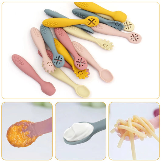 Feeding Utensils for Toddlers Learning to Eat.