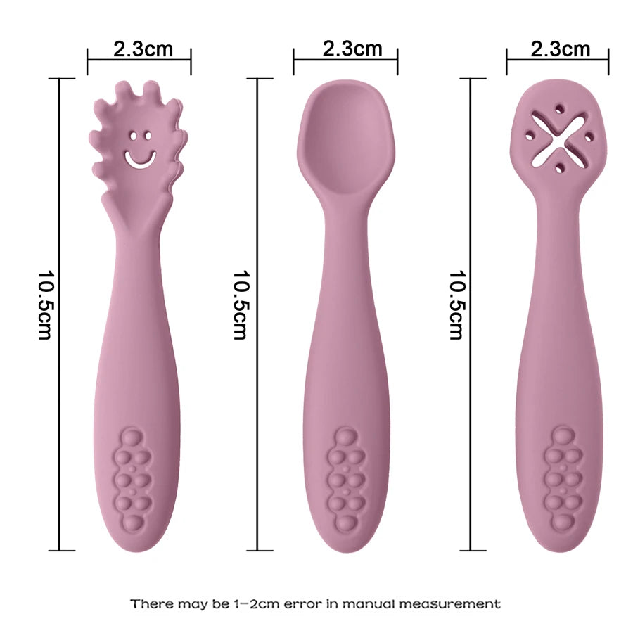 Feeding Utensils for Toddlers Learning to Eat.