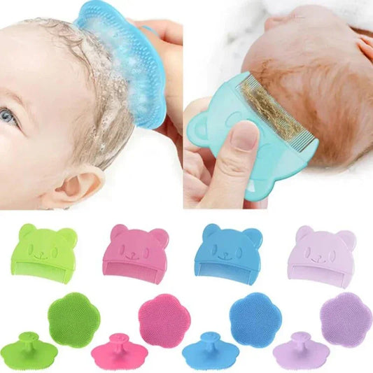 Baby Fat Soft Comb for Infant Bathing