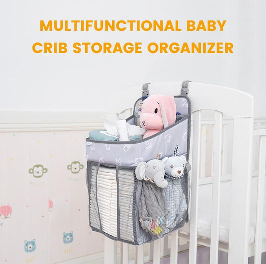 Baby Crib Hanging Storage Bag organizer