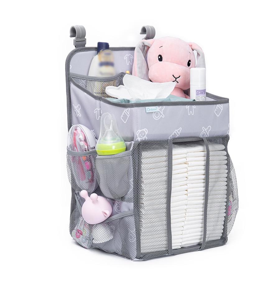 Baby Crib Hanging Storage Bag organizer