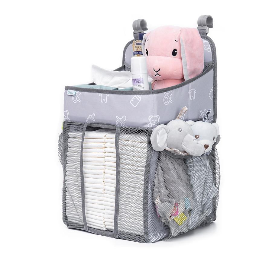 Baby Crib Hanging Storage Bag organizer